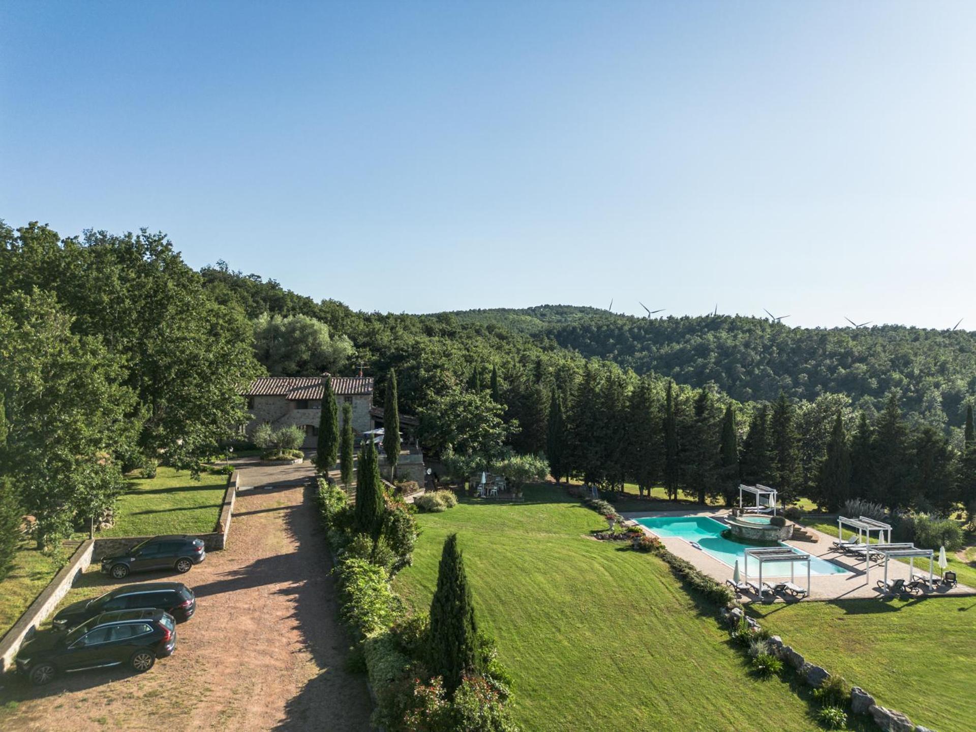 Villa Le Polle Di Meletro Chianni Luaran gambar